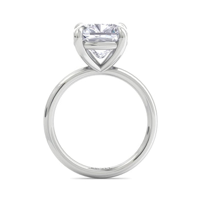 Bague Liberty en diamant coussin 4 carats