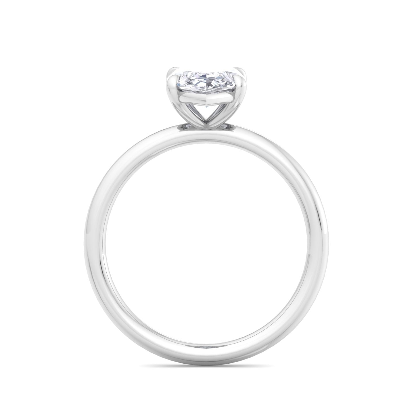 bague liberty avec diamant marquise de 2 carats