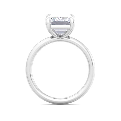 Bague Liberty avec diamant émeraude 4 carats