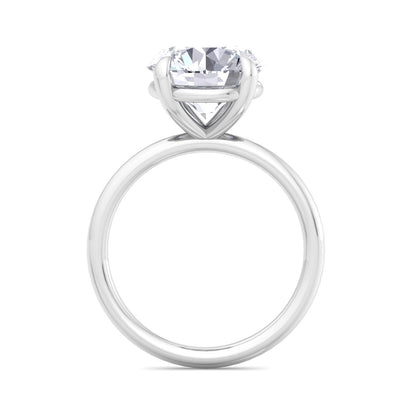 Bague Liberty en diamant rond de 4 carats