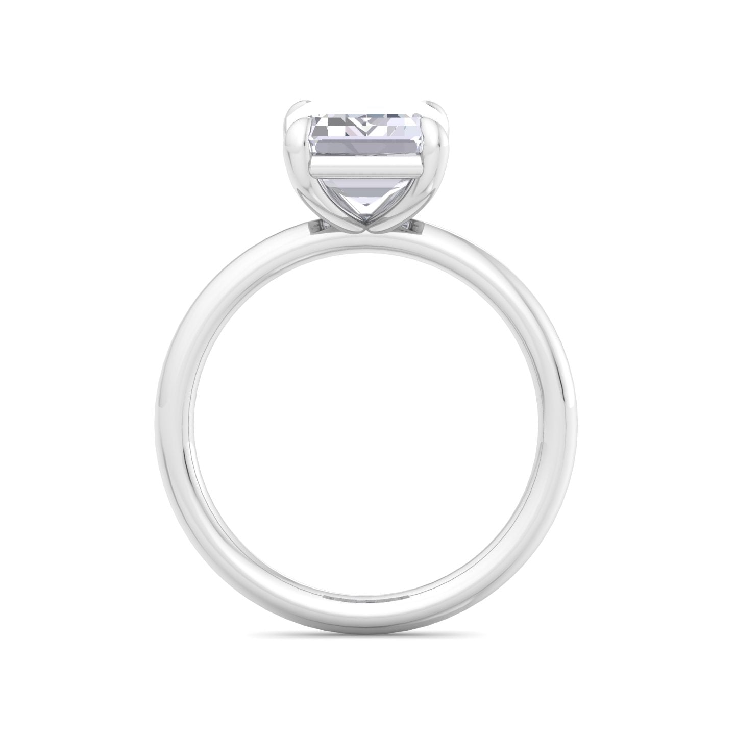 bague liberty avec diamant émeraude 3 carats