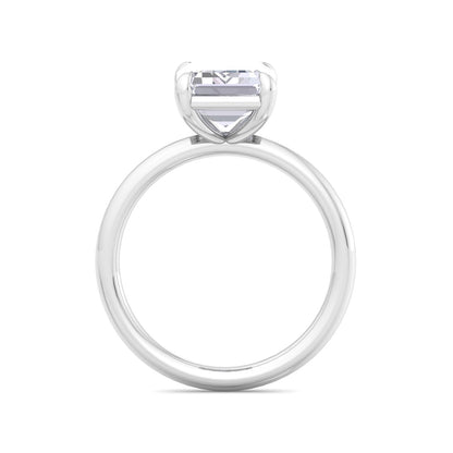 Bague Liberty avec diamant émeraude 3 carats