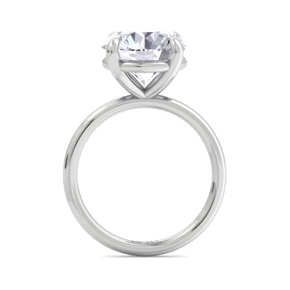 Bague Liberty en diamant rond de 4 carats