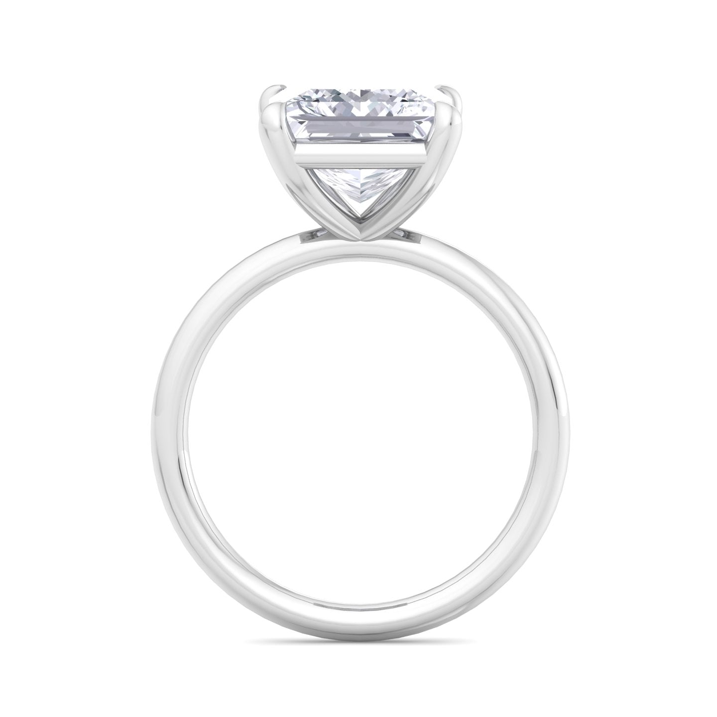 bague liberty en diamant princesse 4 carats