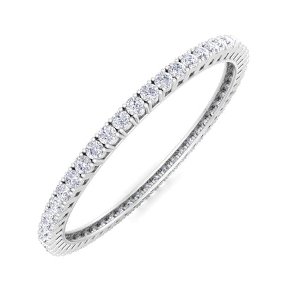 20 Pointer Round Cut Lab Grown Diamond Bangle