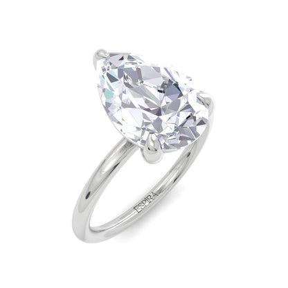 Bague Liberty en diamant poire de 3 carats