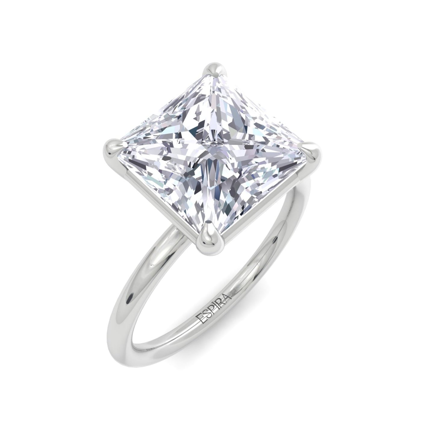 liberty 4 carat princess diamond ring