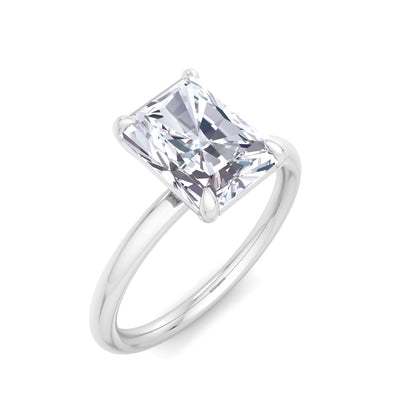 Bague Liberty avec diamant radiant de 2 carats