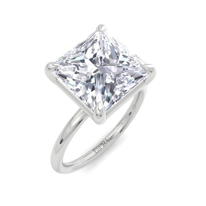 Bague Liberty en diamant princesse 4 carats