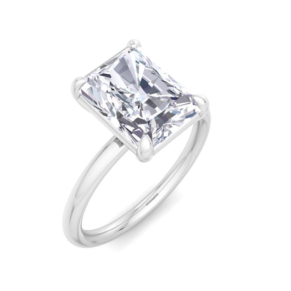 Bague Liberty avec diamant radiant de 3 carats