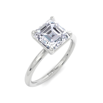 Bague Liberty avec diamant Asscher de 2 carats