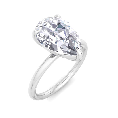 Bague Liberty en diamant poire de 3 carats