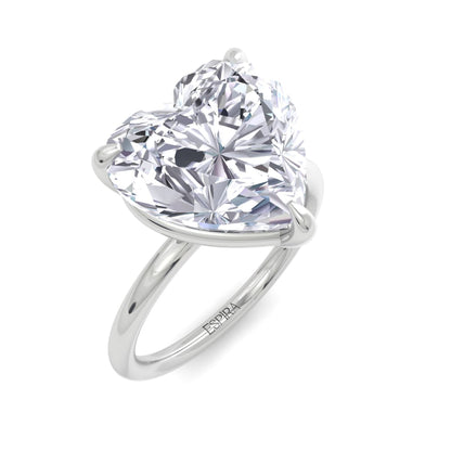 Bague Liberty en diamant cœur 4 carats