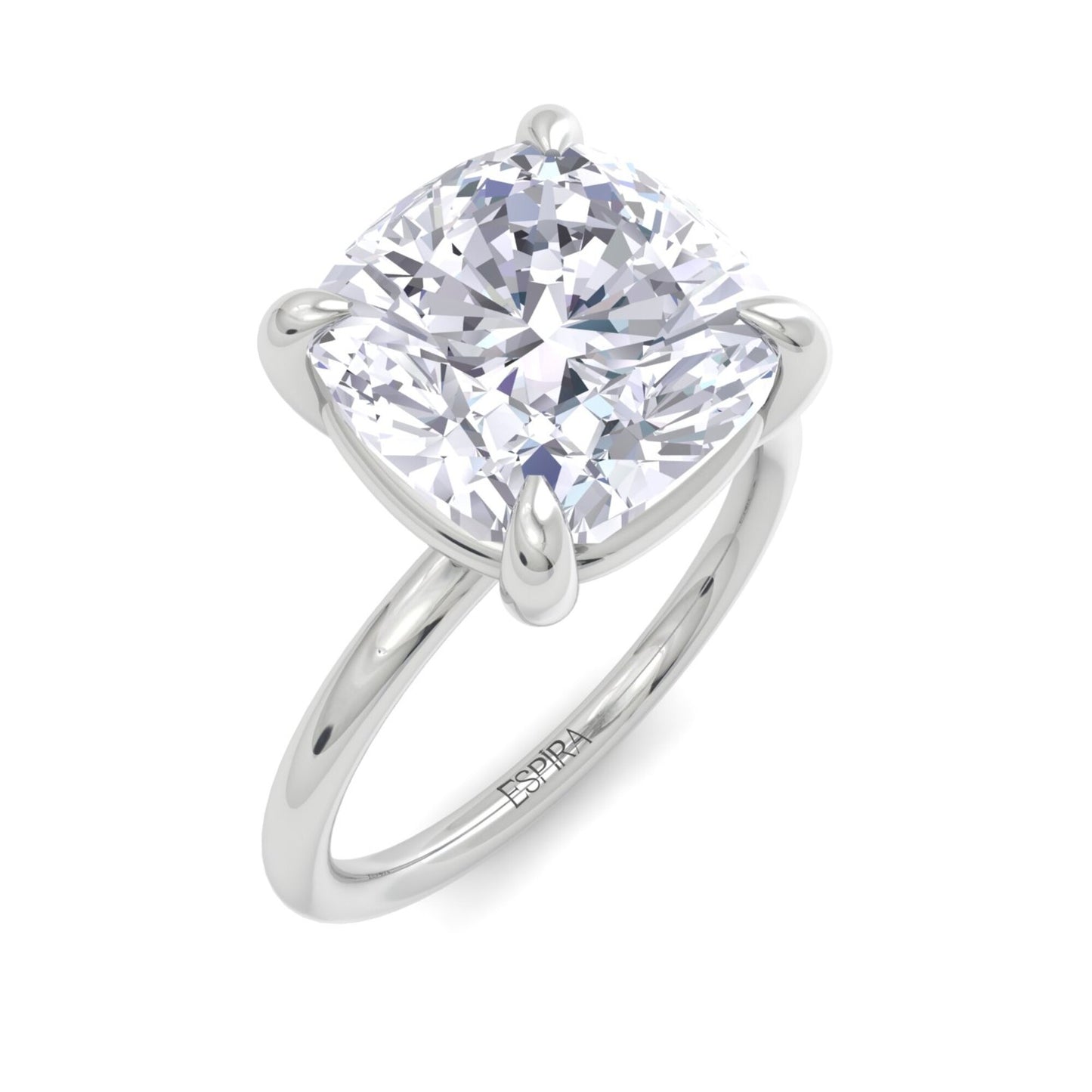 bague liberty en diamant coussin 4 carats