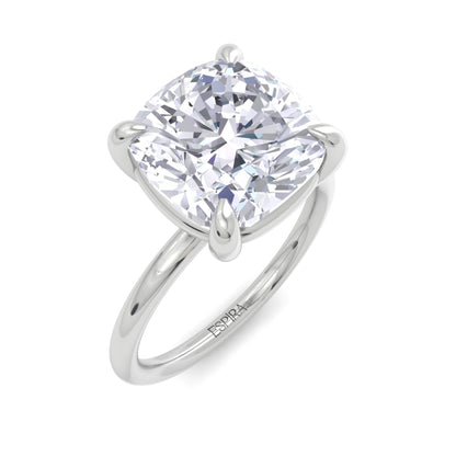 Bague Liberty en diamant coussin 4 carats