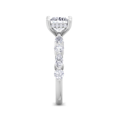 Florence Plus Princess Diamond Ring