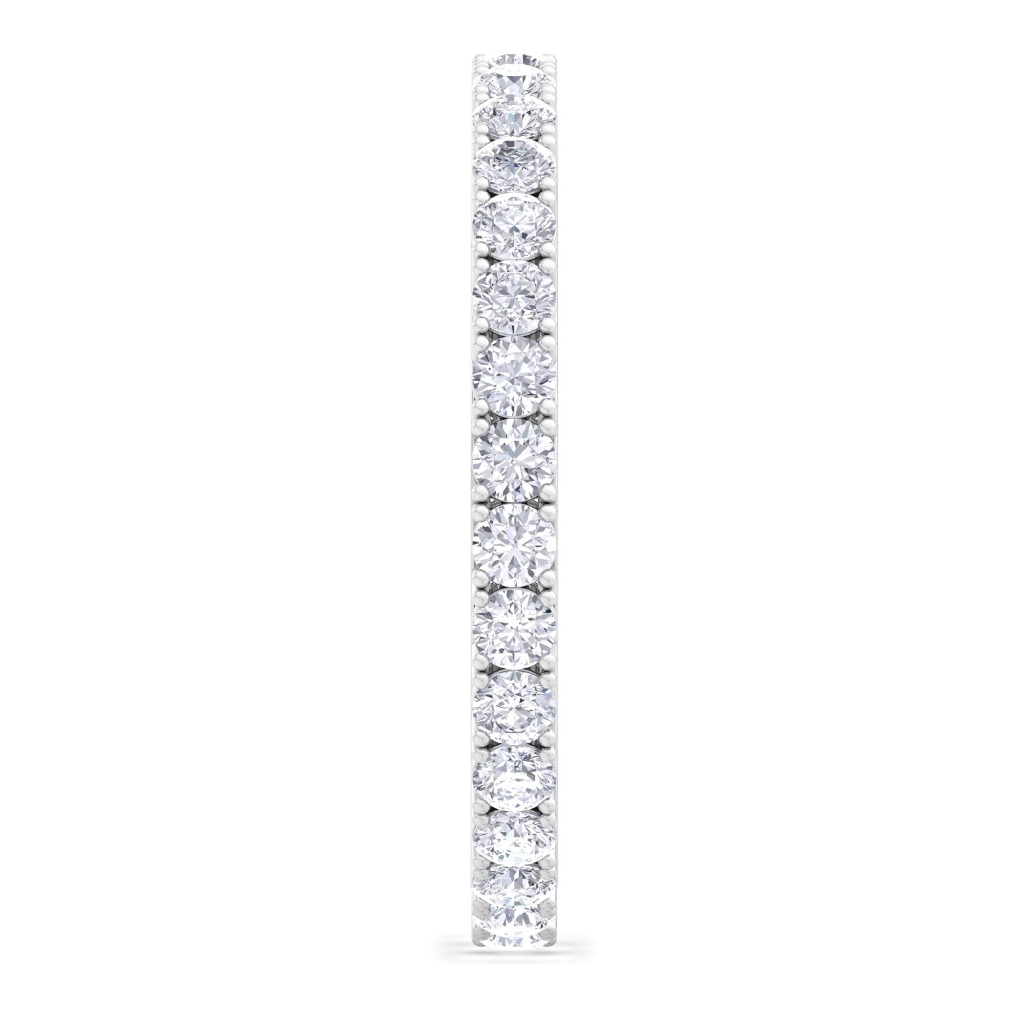1 carat round cut lab grown diamond bangle