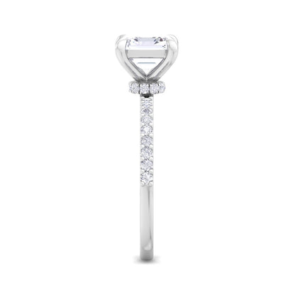 Paradise Asscher Diamond Ring