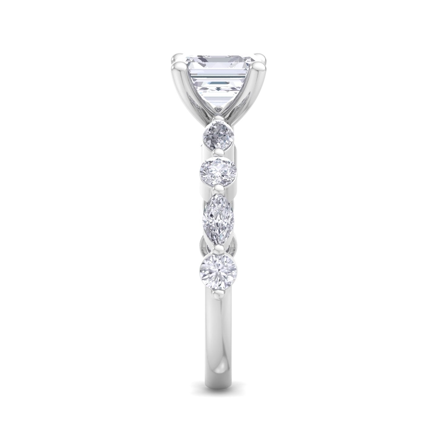 florence asscher diamond ring