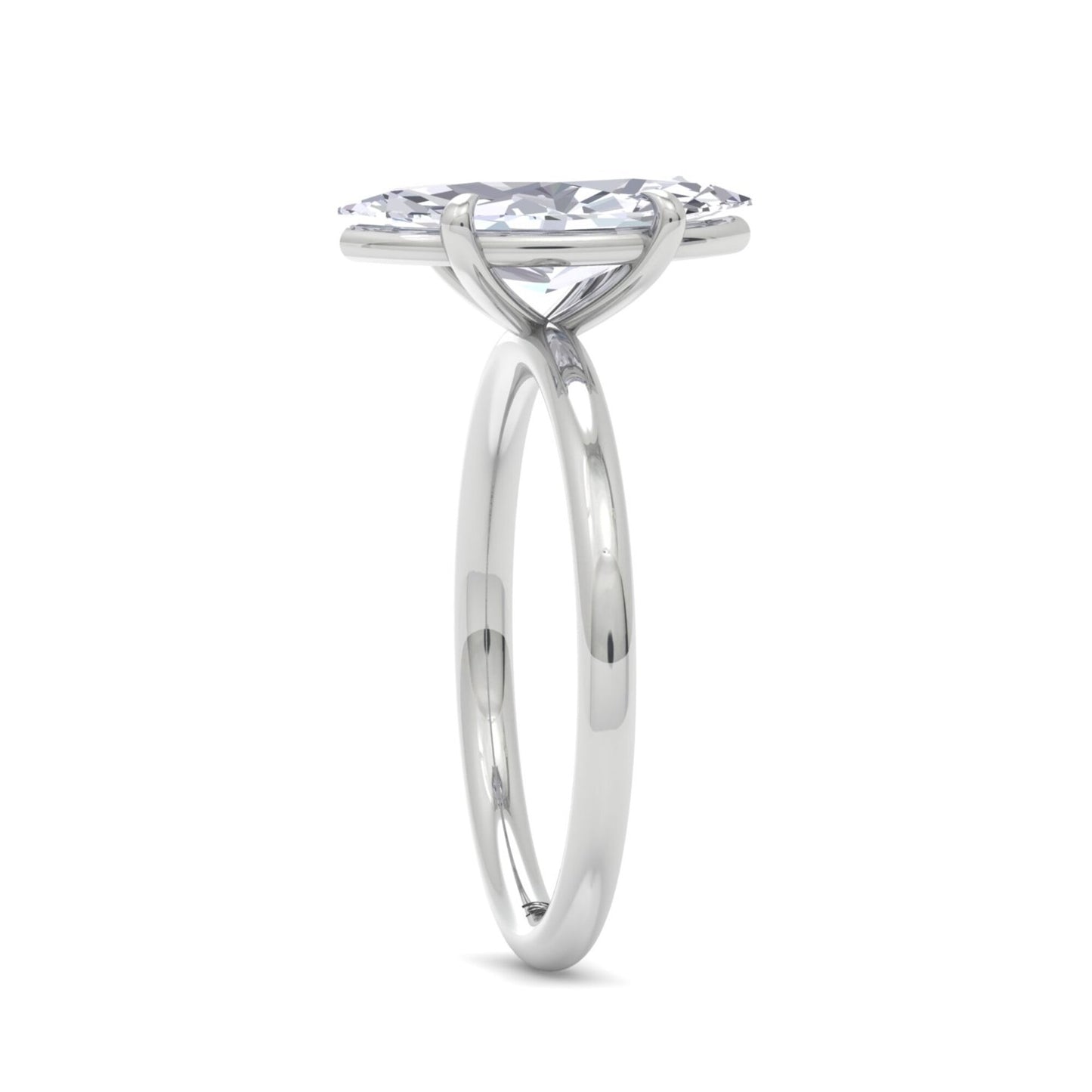 bague liberty avec diamant marquise de 2 carats