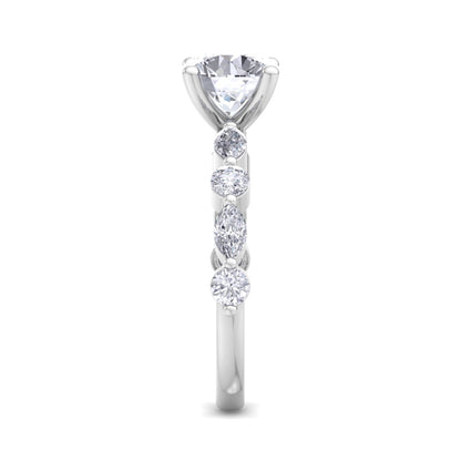 Florence Round Diamond Ring