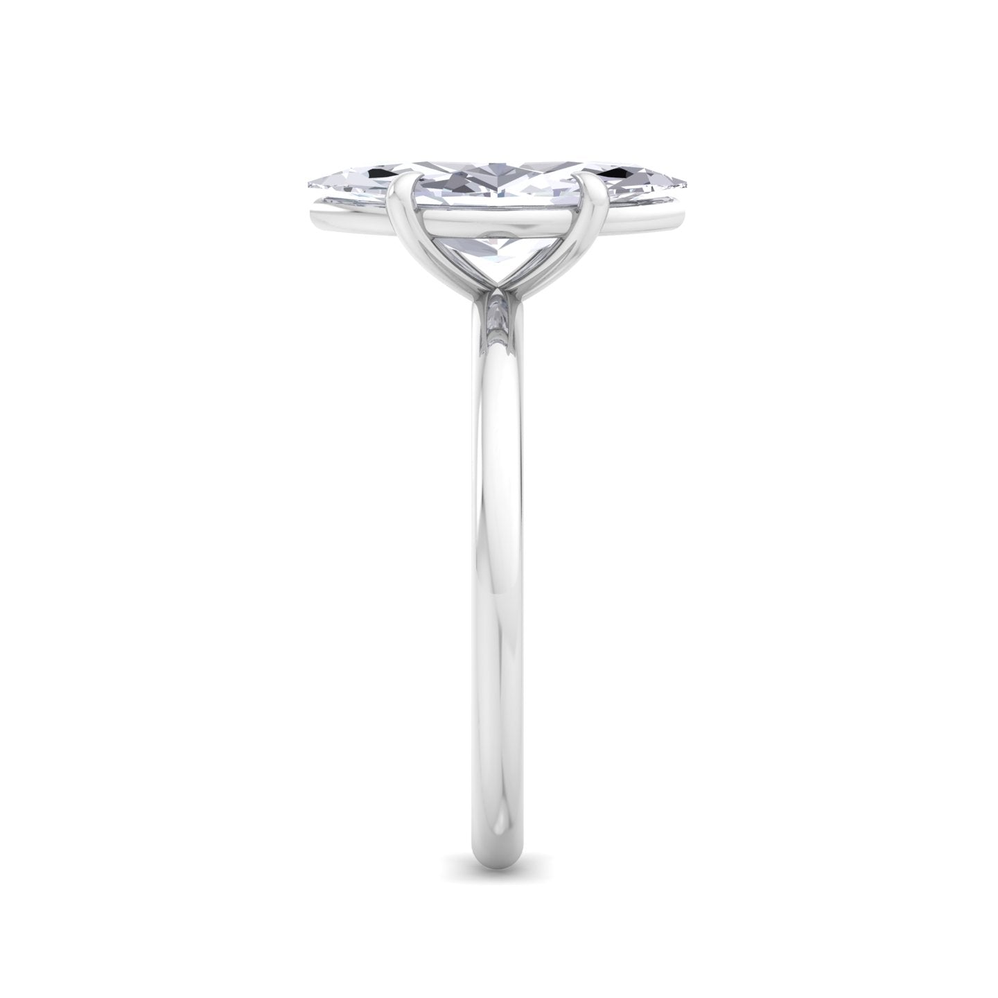 bague liberty avec diamant marquise de 2 carats