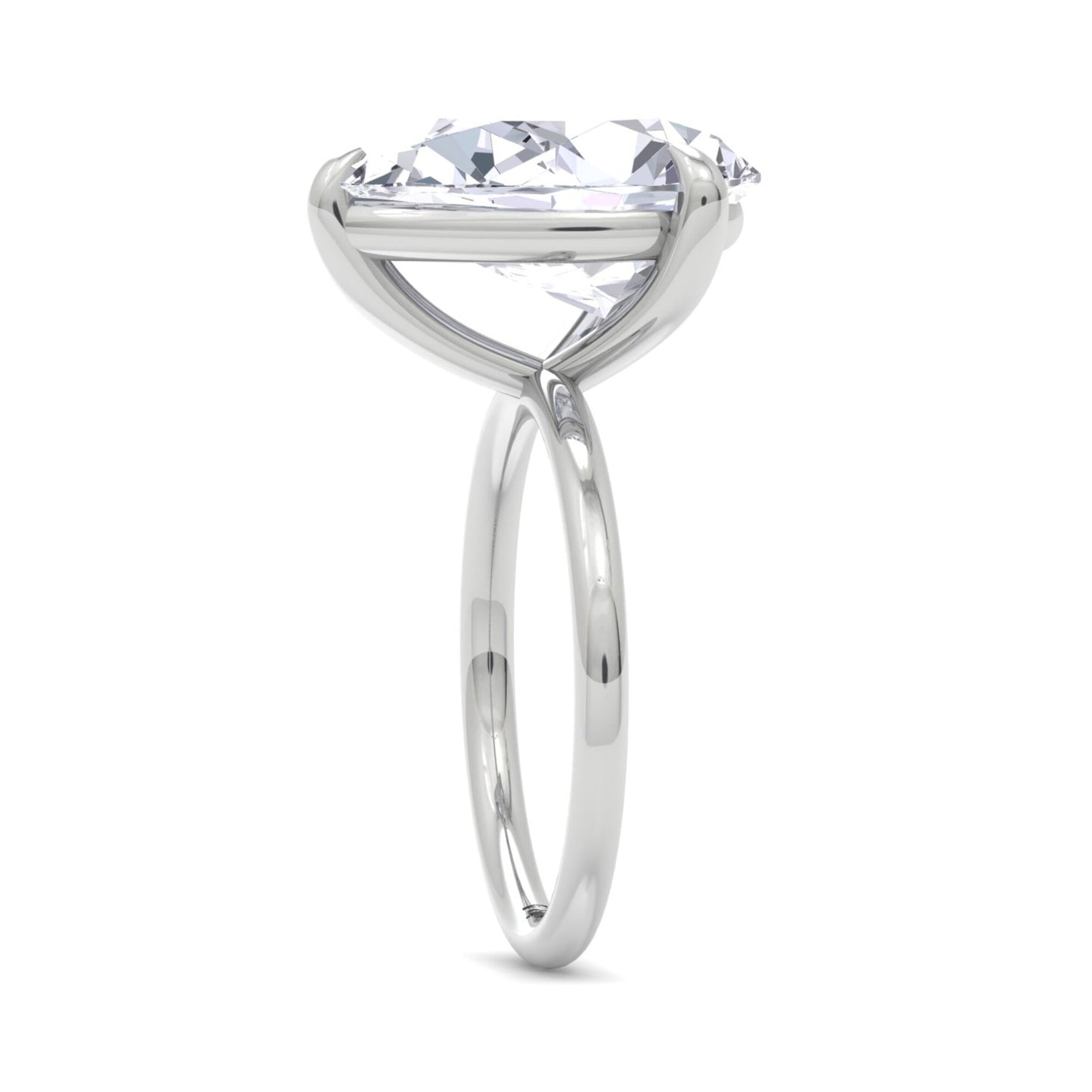 bague liberty en diamant poire 4 carats