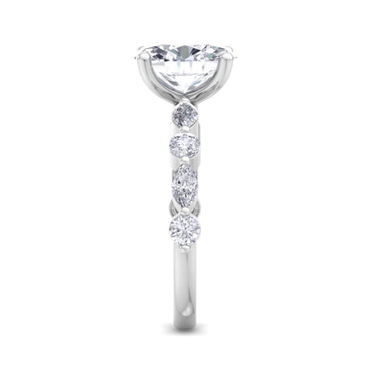 Florence Oval Diamond Ring