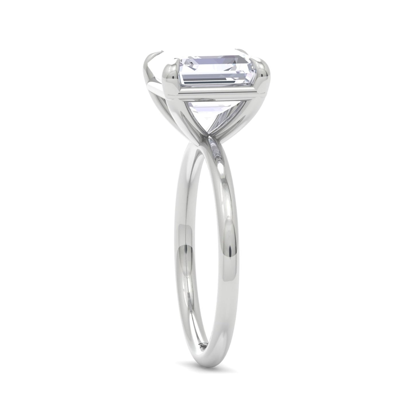 bague liberty avec diamant asscher 4 carats