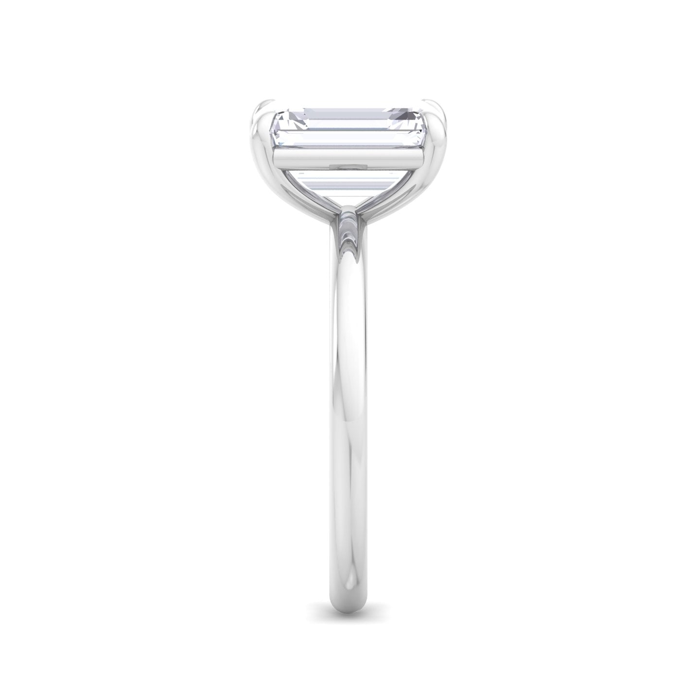 bague liberty avec diamant émeraude 3 carats