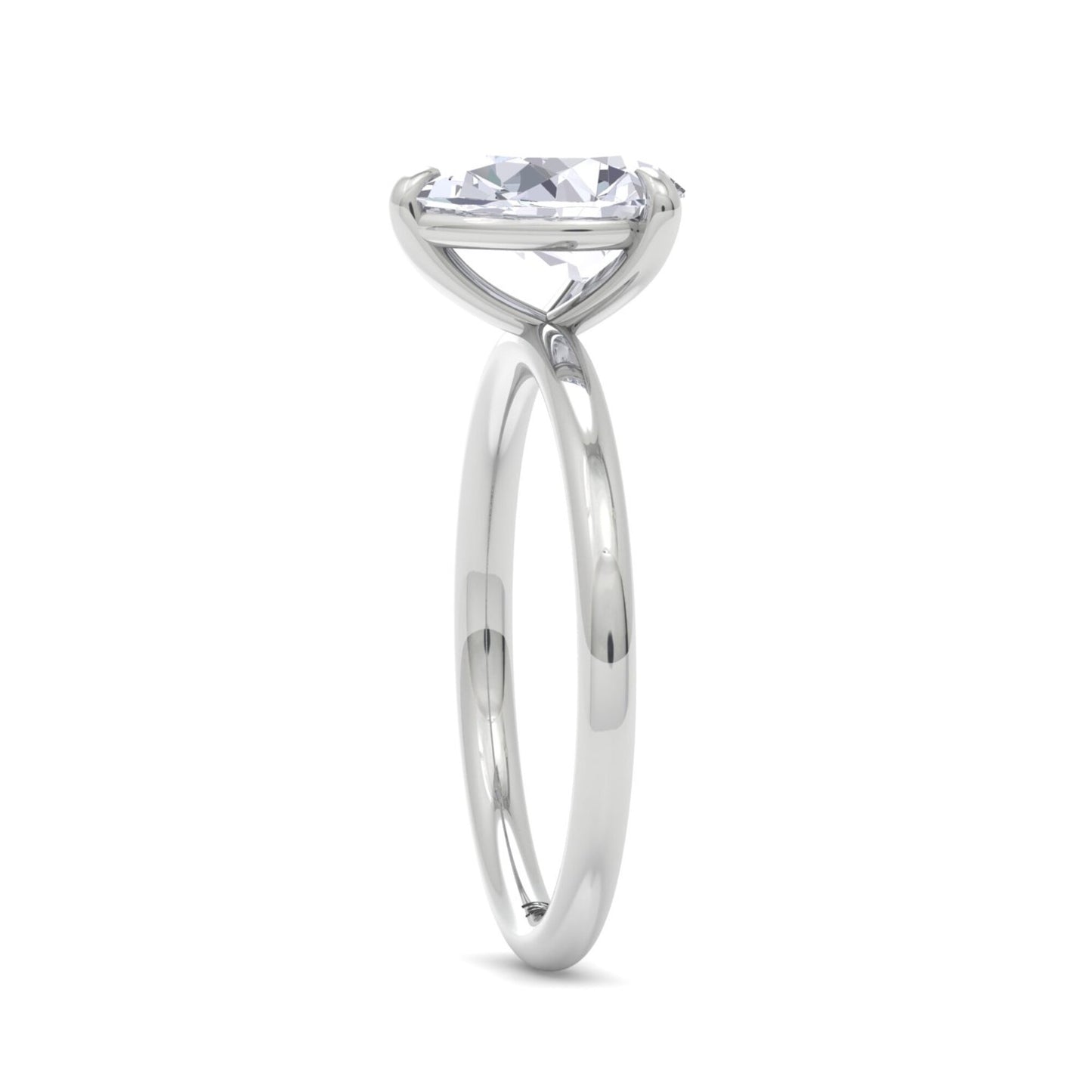 bague liberty en diamant poire de 2 carats