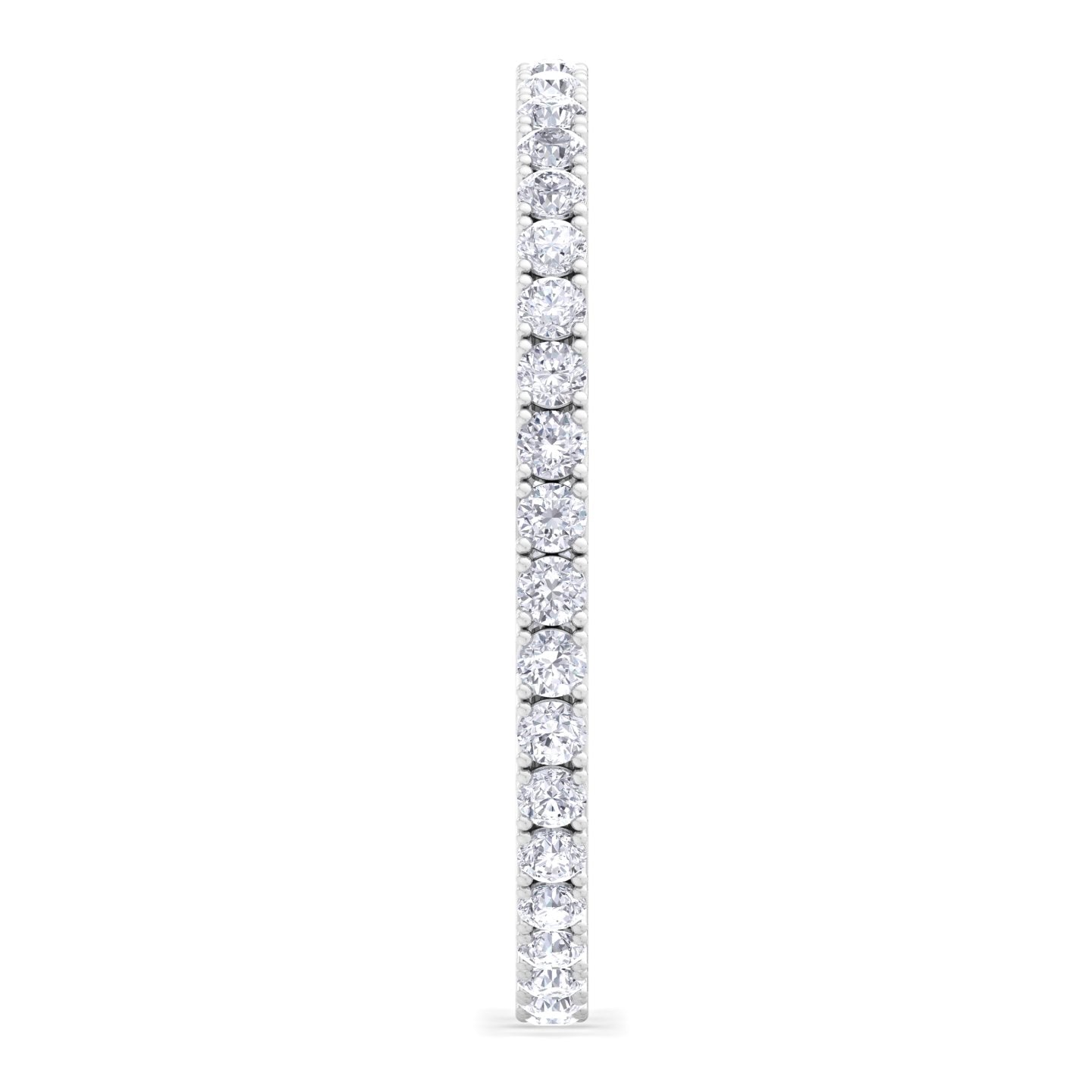 50 pointer round cut lab grown diamond bangle