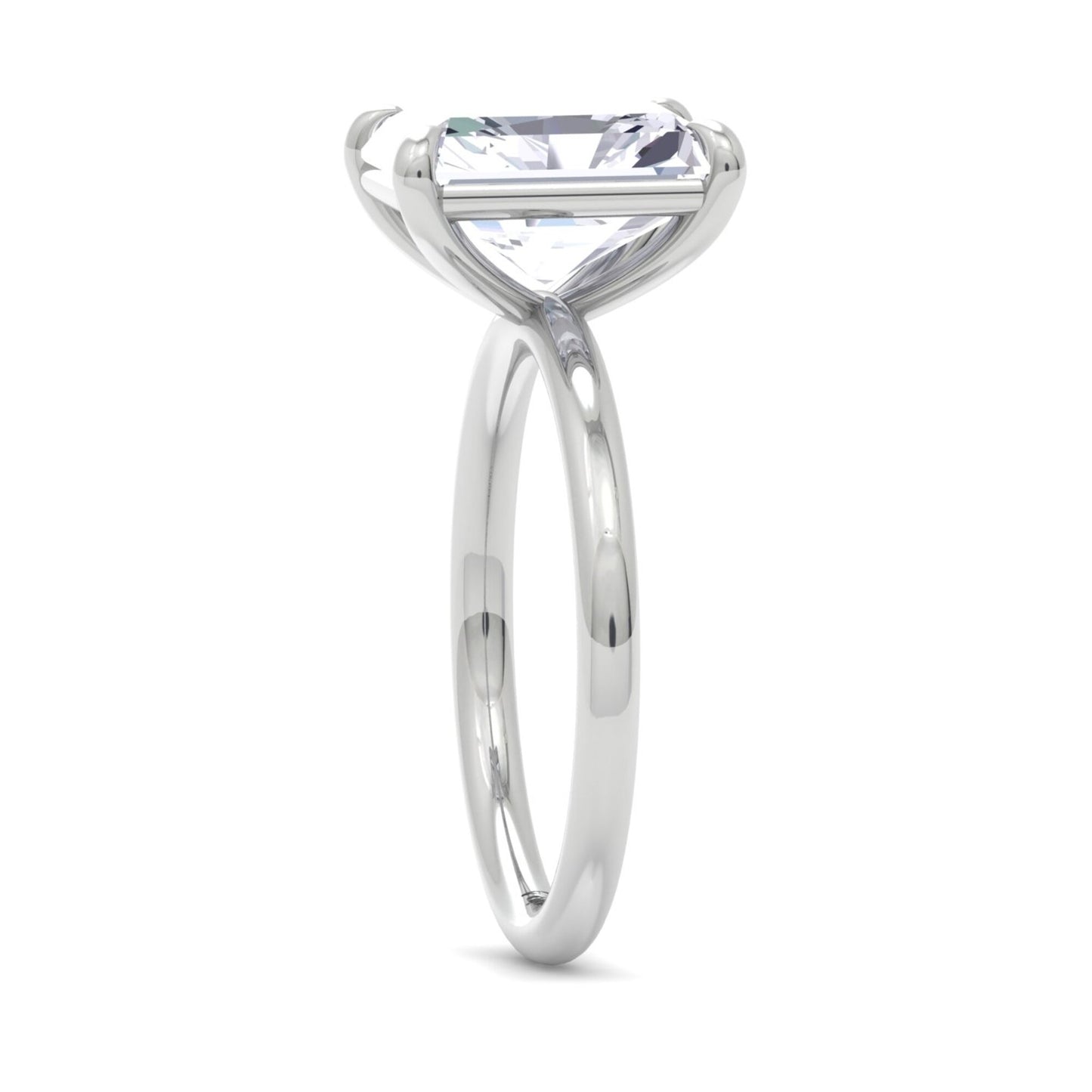 liberty 4 carat radiant diamond ring