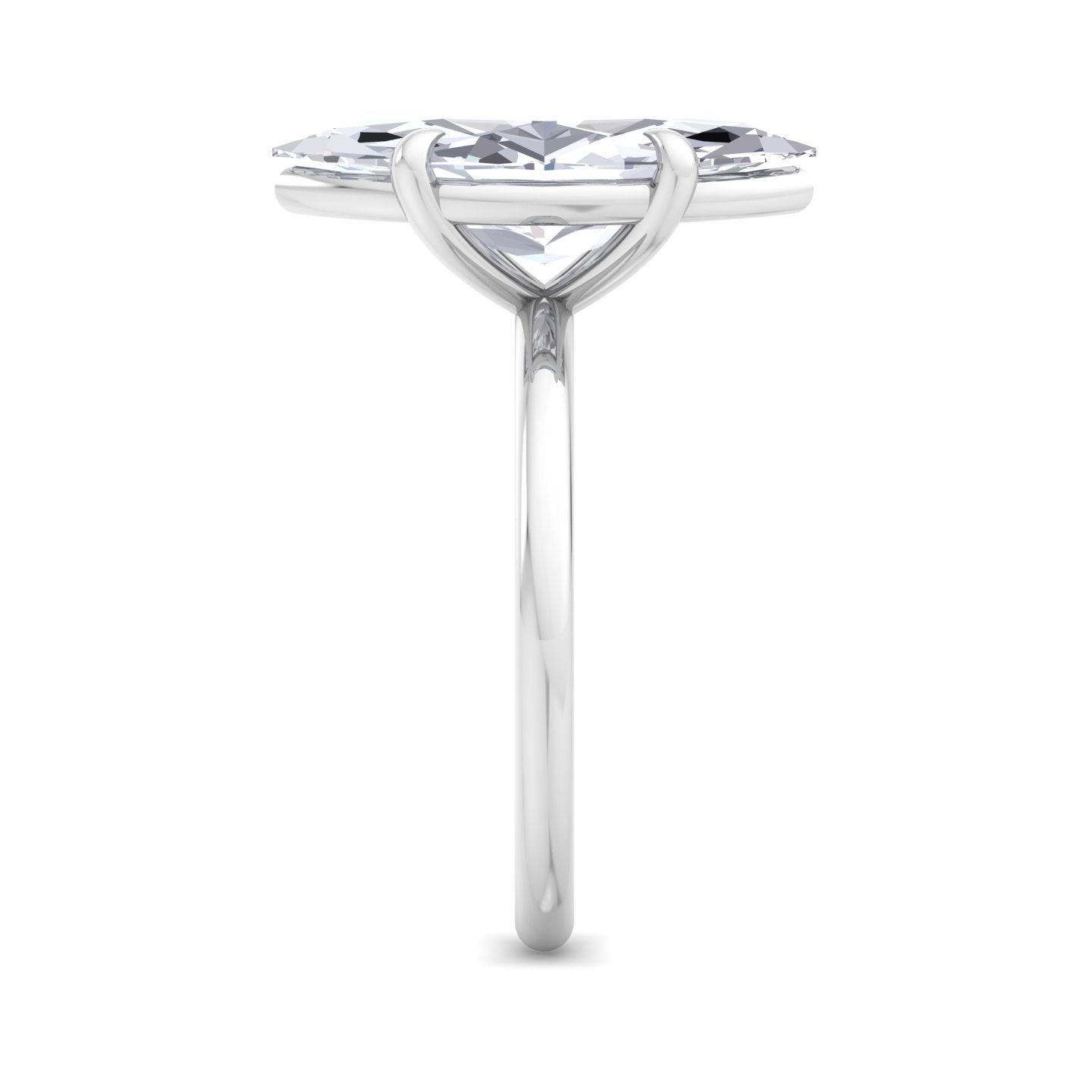 bague liberty en diamant marquise de 4 carats