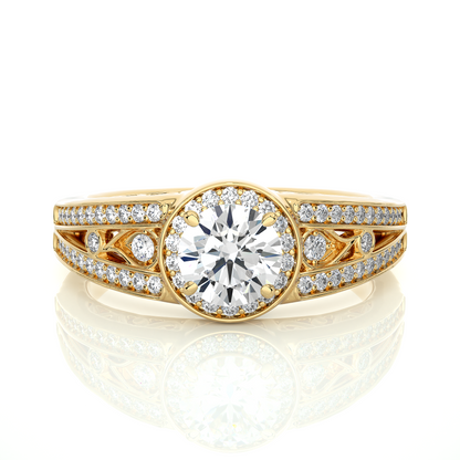 Regalia Round Diamond Ring
