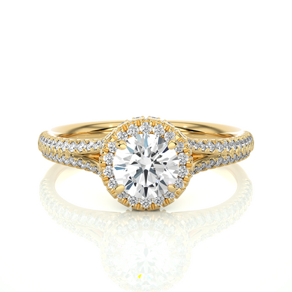 Monarch Round Diamond Ring