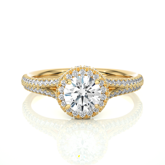 Monarch Round Diamond Ring