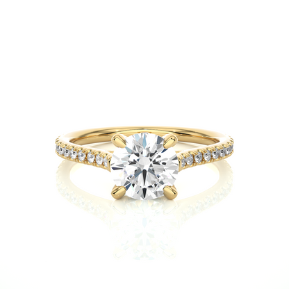 Horizon Round Diamond Ring