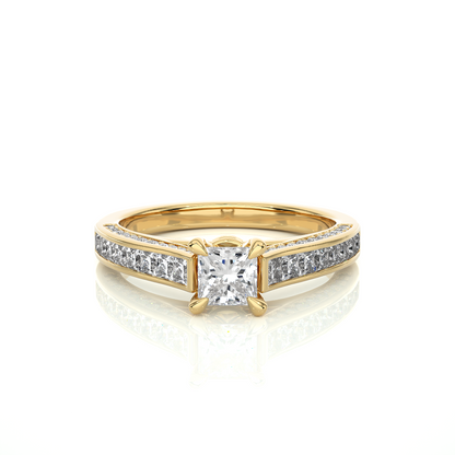 Sunny Monarch Diamond Ring