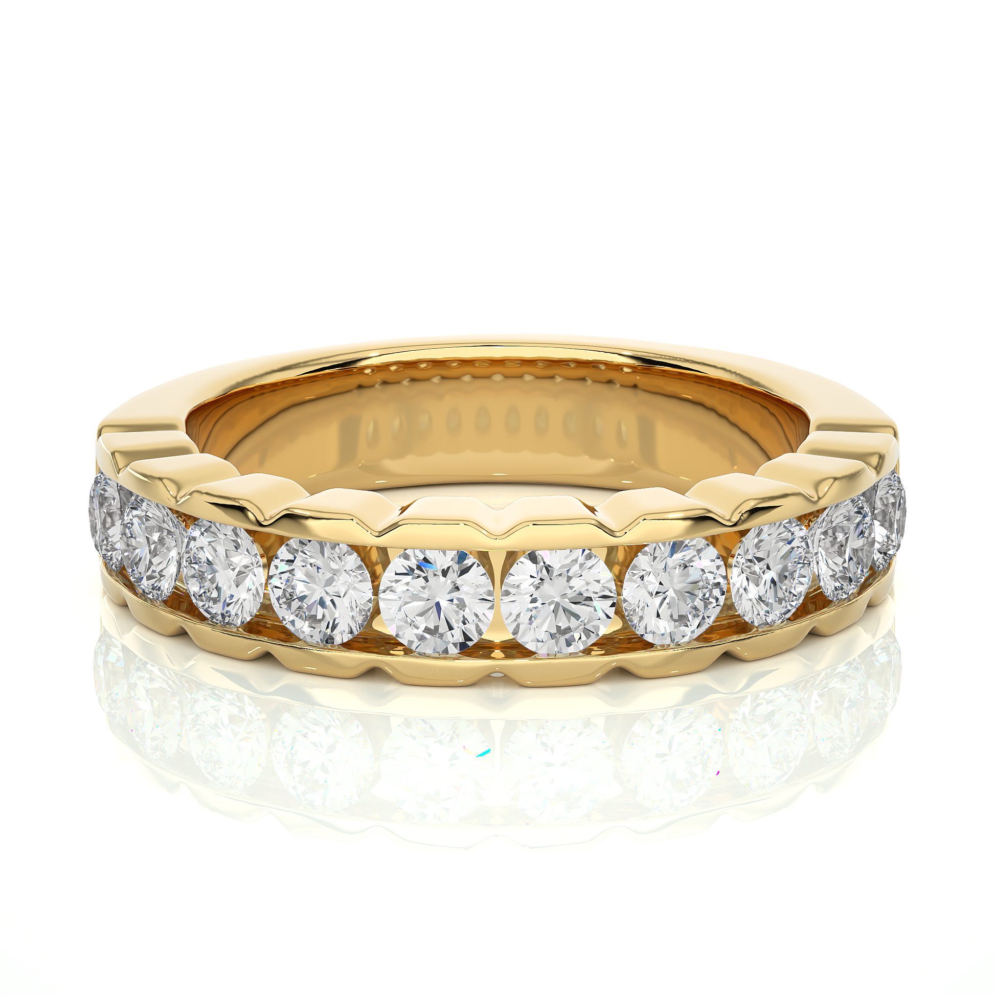 Stellar Glow Diamond Ring - Espira Gems
