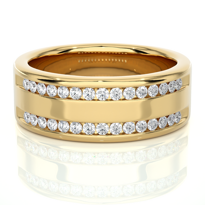 Empire Round Diamond Ring