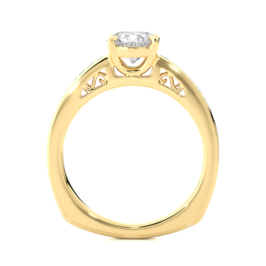 Sunny Round Diamond Ring