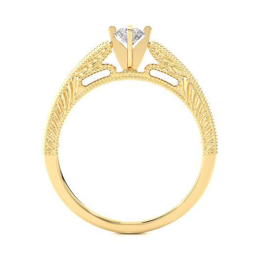 King Round Diamond Ring