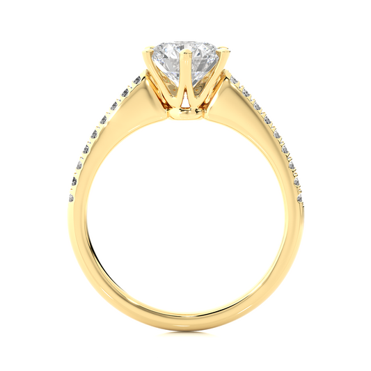Striker Round Diamond Ring