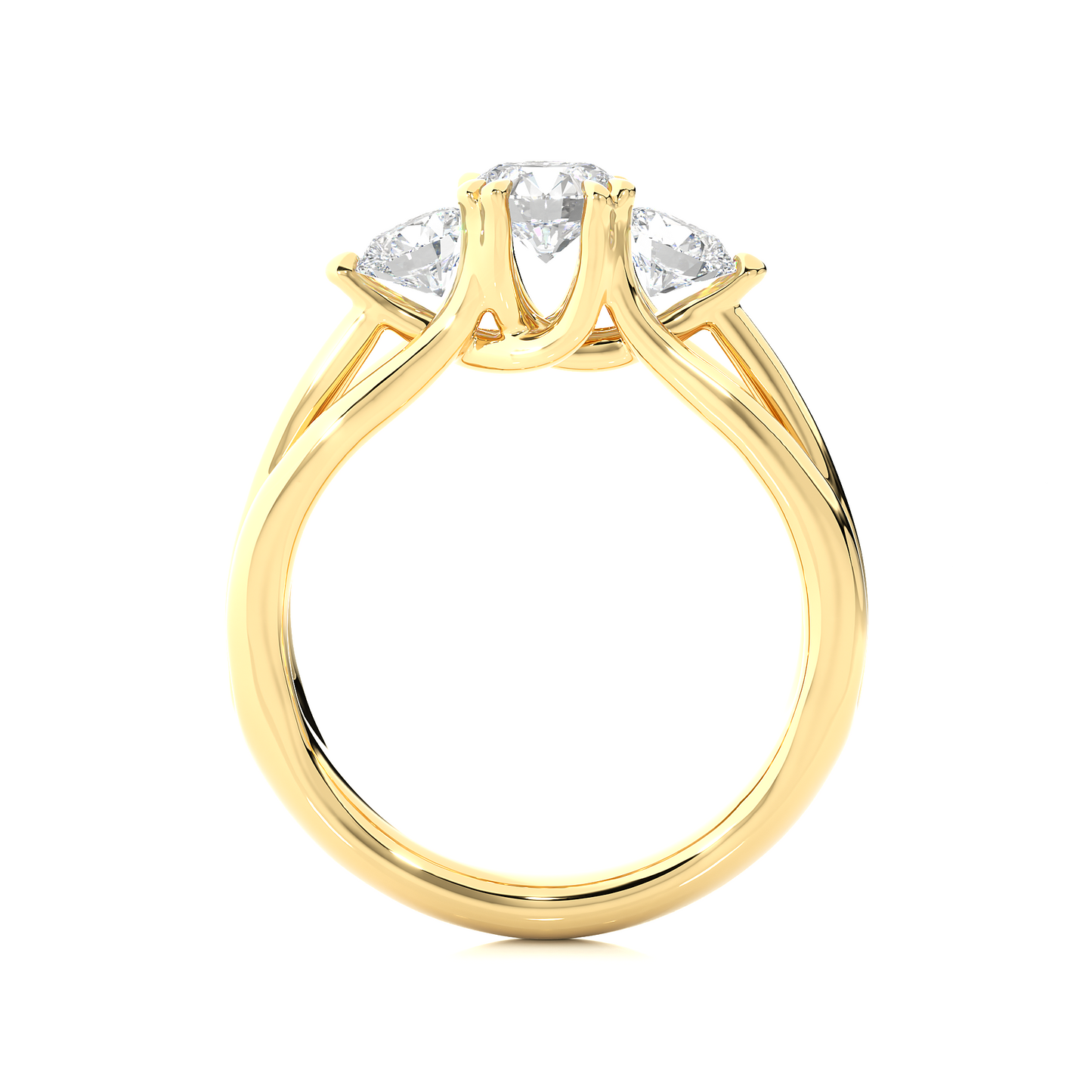 showara round diamond ring