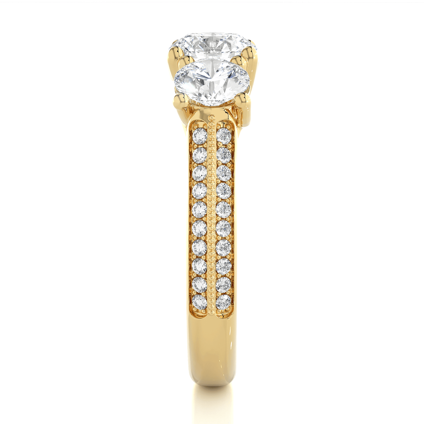 crown round diamond ring - espira fine gems