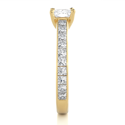 Nebula Cushion Diamond Ring
