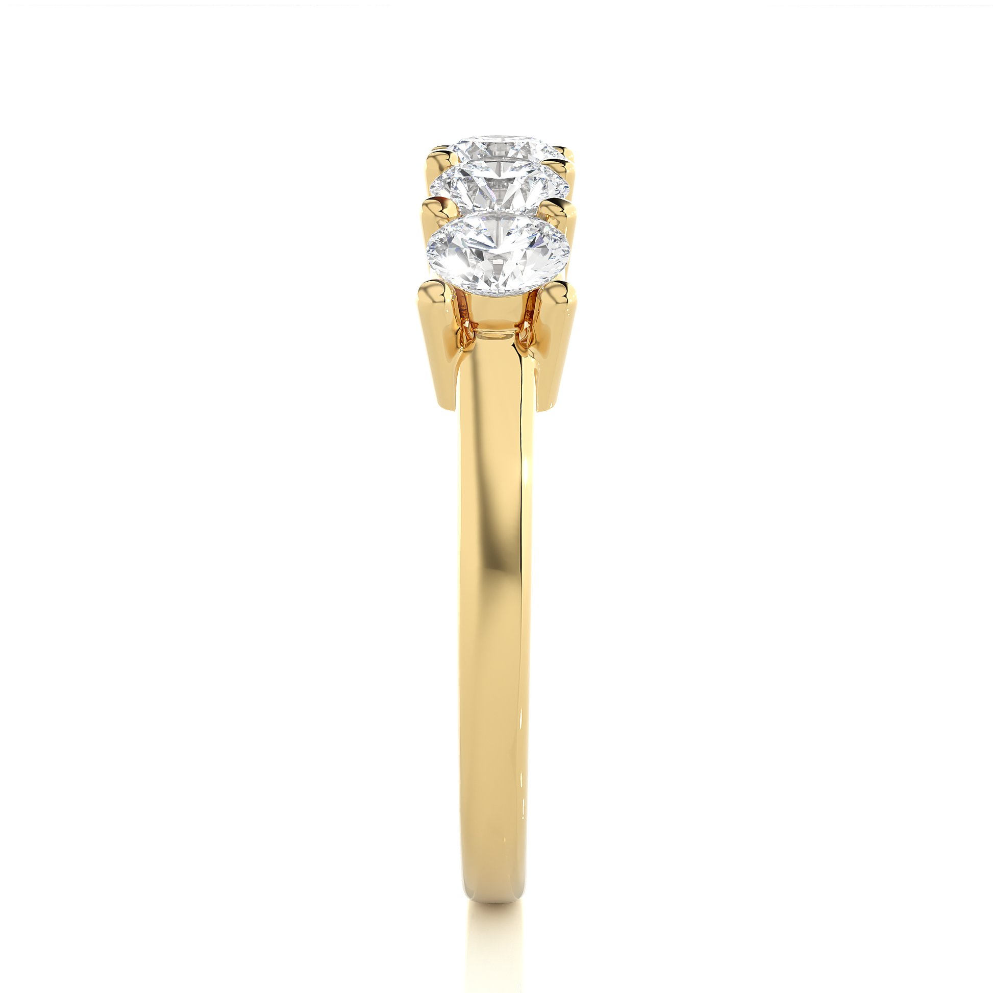 Lustre Five-Stone Diamond Ring - Espira Gems