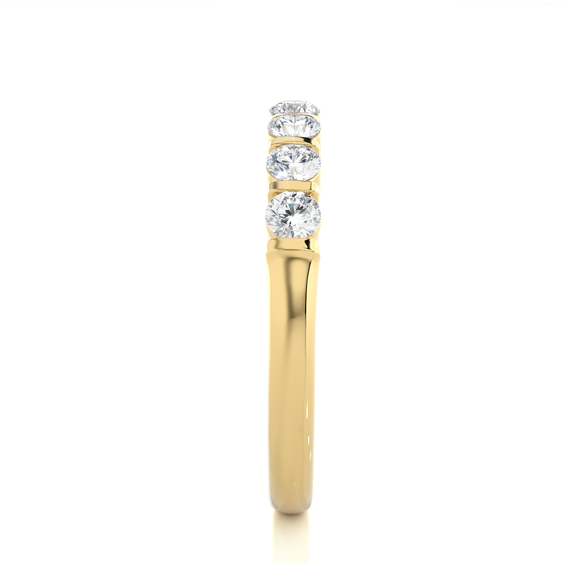 Lustre Seven-Stone Diamond Ring - Espira Gems