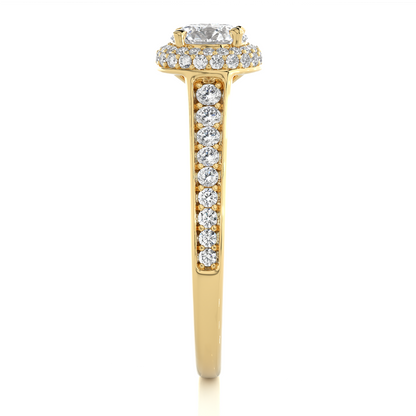 Sovereign Round Diamond Ring